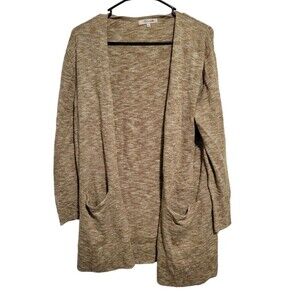 Madewell Summer Ryder Cardigan Sweater Green Long Line Size Small